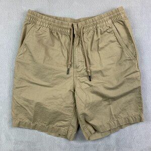 Patagonia Men Shorts Small Beige Lightweight All-Wear Hemp Volley Organic Cotton